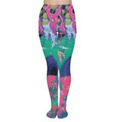 Planet Psychedelic Art Psicodelia Tights by Bedest