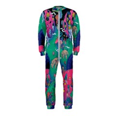 Planet Psychedelic Art Psicodelia Onepiece Jumpsuit (kids)