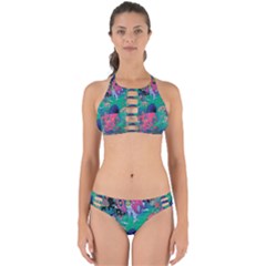 Planet Psychedelic Art Psicodelia Perfectly Cut Out Bikini Set by Bedest