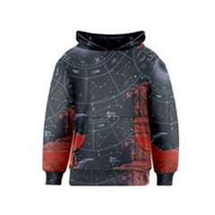 Astrology Surreal Surrealism Trippy Visual Art Kids  Pullover Hoodie