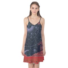 Astrology Surreal Surrealism Trippy Visual Art Camis Nightgown  by Bedest