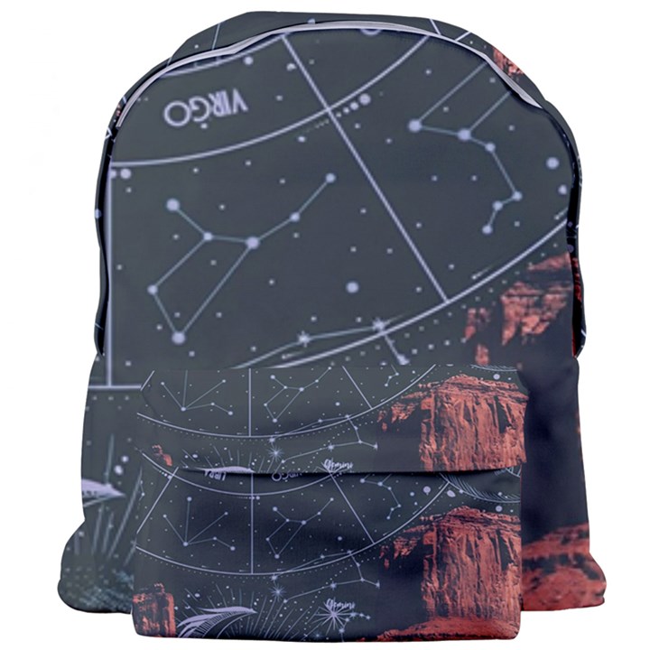 Astrology Surreal Surrealism Trippy Visual Art Giant Full Print Backpack