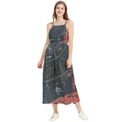 Astrology Surreal Surrealism Trippy Visual Art Boho Sleeveless Summer Dress by Bedest