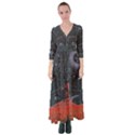 Astrology Surreal Surrealism Trippy Visual Art Button Up Maxi Dress View1