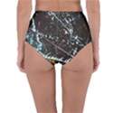 Abstract Colorful Texture Reversible High-Waist Bikini Bottoms View2