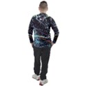 Abstract Colorful Texture Men s Pique Long Sleeve T-Shirt View2