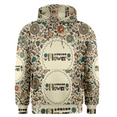 Seamless Pattern With Flower Birds Men s Core Hoodie