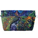 Psychedelic Digital Art Artwork Landscape Colorful Handbag Organizer View2