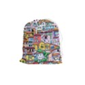 Menton Old Town France Drawstring Pouch (Medium) View1