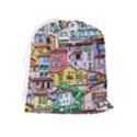 Menton Old Town France Drawstring Pouch (XL) View2