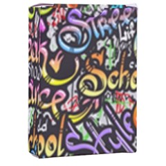 Graffiti Word Seamless Pattern Playing Cards Single Design (rectangle) With Custom Box