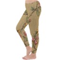 Flowers, Branches, Desenho, Edge, Leaves Classic Winter Leggings View2