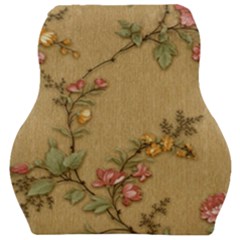 Flowers, Branches, Desenho, Edge, Leaves Car Seat Velour Cushion  by kyorashop23