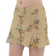 Flowers, Branches, Desenho, Edge, Leaves Classic Tennis Skirt by kyorashop23