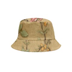 Flowers, Branches, Desenho, Edge, Leaves Bucket Hat (kids) by kyorashop23