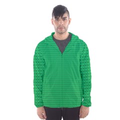 Green Lego Texture, Lego Background, Lego Texture, Green Men s Hooded Windbreaker