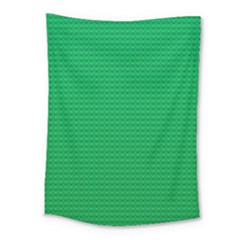 Green Lego Texture, Lego Background, Lego Texture, Green Medium Tapestry