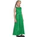 Green Lego Texture, Lego Background, Lego Texture, Green Kids  Satin Sleeveless Maxi Dress View3