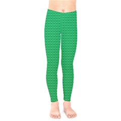 Green Lego Texture, Lego Background, Lego Texture, Green Kids  Classic Winter Leggings