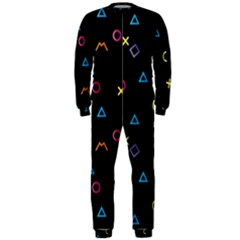 Kids , Kids , Background, Doodle Onepiece Jumpsuit (men)