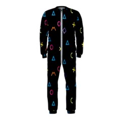 Kids , Kids , Background, Doodle Onepiece Jumpsuit (kids)