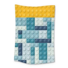 Lego, Background, Dots Small Tapestry