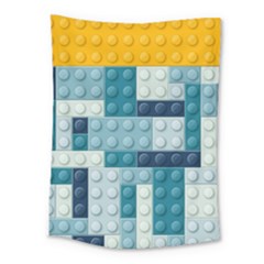 Lego, Background, Dots Medium Tapestry