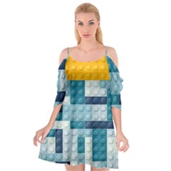 Lego, Background, Dots Cutout Spaghetti Strap Chiffon Dress by kyorashop23