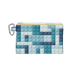 Lego, Background, Dots Canvas Cosmetic Bag (small)