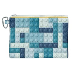 Lego, Background, Dots Canvas Cosmetic Bag (xl) by kyorashop23