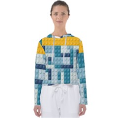 Lego, Background, Dots Women s Slouchy Sweat