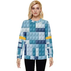 Lego, Background, Dots Hidden Pocket Sweatshirt