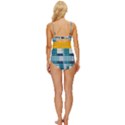 Lego, Background, Dots Knot Front One-Piece Swimsuit View4