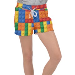 Lego, Constructor Women s Velour Lounge Shorts by kyorashop23