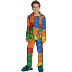 Lego, Constructor Kids  Long Sleeve Velvet Pajamas Set by kyorashop23