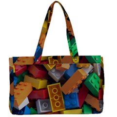 Lego, Toy Block, Colorfulness, Kids Canvas Work Bag by kyorashop23