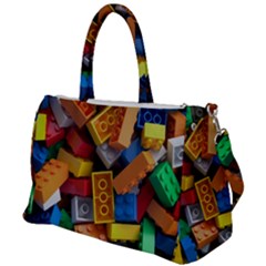 Lego, Toy Block, Colorfulness, Kids Duffel Travel Bag by kyorashop23