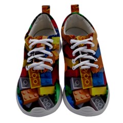 Lego, Toy Block, Colorfulness, Kids Women Athletic Shoes by kyorashop23