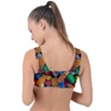 Lego, Toy Block, Colorfulness, Kids Front Tie Bikini Top View2