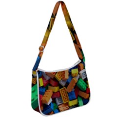 Lego, Toy Block, Colorfulness, Kids Zip Up Shoulder Bag by kyorashop23