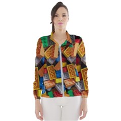 Lego, Toy Block, Colorfulness Women s Windbreaker