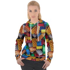 Lego, Toy Block, Colorfulness Women s Overhead Hoodie