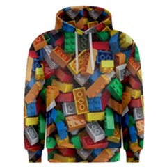 Lego, Toy Block, Colorfulness Men s Overhead Hoodie