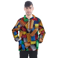 Lego, Toy Block, Colorfulness Men s Half Zip Pullover