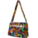 Lego, Toy Block, Colorfulness Front Pocket Crossbody Bag View2