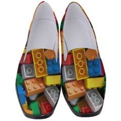 Lego, Toy Block, Colorfulness Women s Classic Loafer Heels by kyorashop23