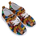 Lego, Toy Block, Colorfulness Women s Velcro Strap Shoes View3