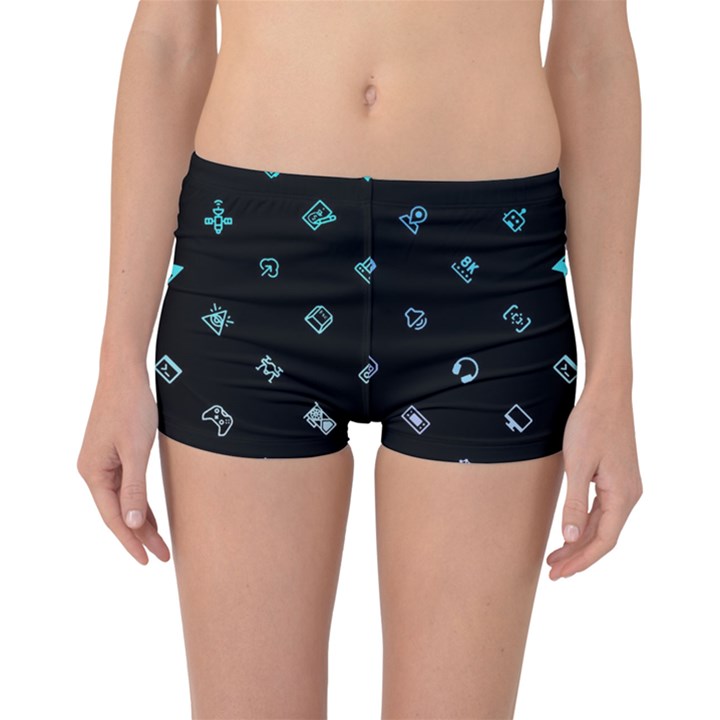 Noice, Dark, Gamer, Games, Gaming, Logo Boyleg Bikini Bottoms