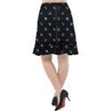 Noice, Dark, Gamer, Games, Gaming, Logo Fishtail Chiffon Skirt View2