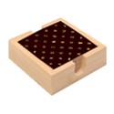 Noice, Dark, Gamer, Games, Gaming, Logo Bamboo Coaster Set View2